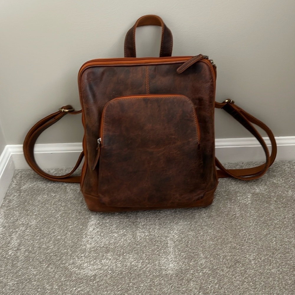Heirloom Leather Backpack Neuflora